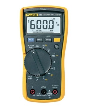 FLUKE 117 MULTIMETR CYFROWY Z PRÓBNIKIEM 2583647