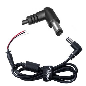 10X PRZEWÓD KABEL WTYK ZASILACZA DELL HP COMPAQ 7.4x5.0MM PIN KĄTOWY 1.2M