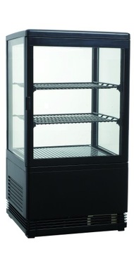 WITRYNA CHŁODNICZA NASTAWNA CZARNA LED 58L 42.8X38.6X81 CM TECHNICA
