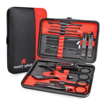 PROFESJONALNY ZESTAW PEDICURE |MANICURE|18 NARZĘDZI DO PIELĘGNACJI PAZNOKCI