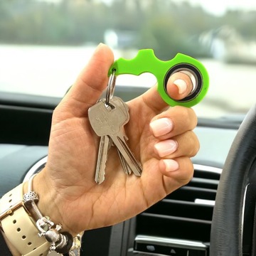 Брелок KAJAWIS KEYRAMBIT PRO, брелок для ключей с узорами и цветами, брелок для ключей