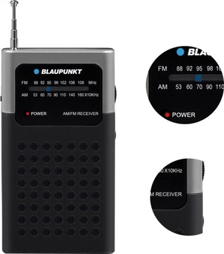 МАЛЕНЬКИЙ ПОРТАТИВНЫЙ КАРМАННЫЙ AM/FM-РАДИО НА БАТАРЕЯХ