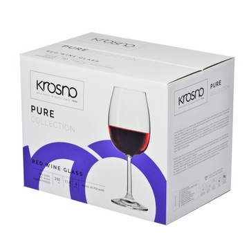 Бокалы для красного вина Pure KROSNO 6х350мл