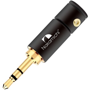 Wtyk micro jack 2.5mm 3-pin stereo 3 pola Nakamichi HQ OFC GOLD 6mm