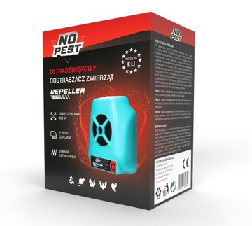 УЛЬТРАЗВУКОВОЙ ОТПУСКАТЕЛЬ КУЗИЦЫ МЫШИ КРЫС БЕЗ ВРЕДИТЕЛЕЙ 220.6 360М2