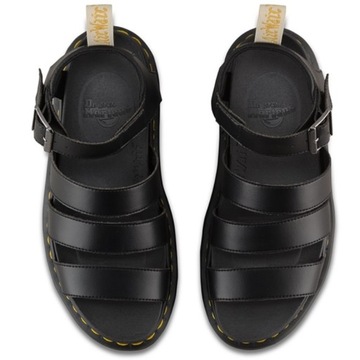 DR. MARTENS BLAIRE VEGAN BLACK SANDAŁY r. 37