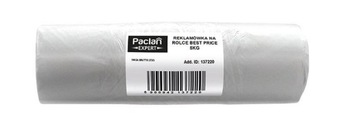 PACLAN EXPERT Mocna reklamówka na rolce 140 szt przezroczyste