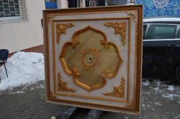 позолоченная потолочная розетка 150x150 см украшение фонарного столба