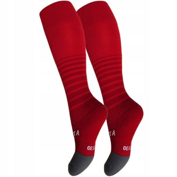 Носки-леггинсы красные Kipsta Club 27/30