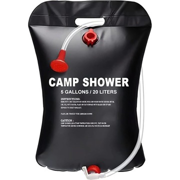 СОЛНЕЧНЫЙ ТУРИСТИЧЕСКИЙ ДУШ С ПОДОГРЕВОМ ДЛЯ КЕМПИНГОВ И ПОЛЕВЫХ КЕМПИНГОВ 20Л