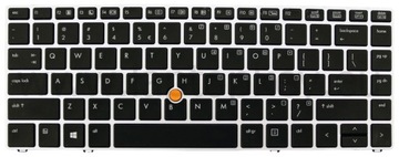 HP322 Klawisz przycisk do klawiatury HP Elitebook 9480m Folio 9470m