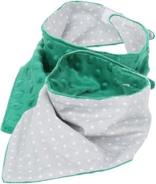 BABYMAM MIĘKKI ŚLINIAK APASZKA MINKY NA RZEPY 2w1