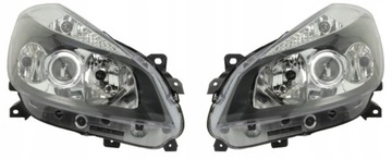 RENAULT CLIO III 05- REFLEKTOR LAMPA PRZÓD ZESTAW
