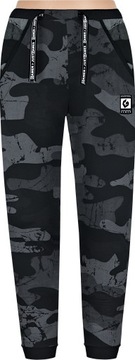 Modne dziecięce spodnie dresowe MORO GREY 98 cm