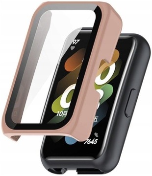 CASE ETUI OBUDOWA + SZKŁO 2w1 DO HUAWEI BAND 6 7