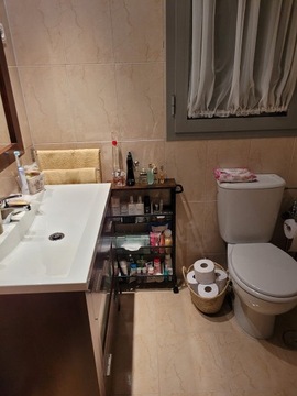 КУХОННАЯ ПОЛКА НА КОЛЕСАХ ШКАФ С 4 ПОЛКАМИ С РУЧКОЙ, МОБИЛЬНЫЙ УЗКИЙ