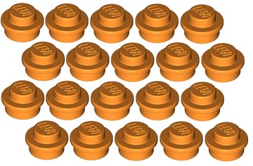 LEGO Płytka 1x1 Pomarańczowa (4073/4157103) 20szt.
