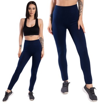 Legginsy SPORTOWE bambusowe FITNESS ocieplane