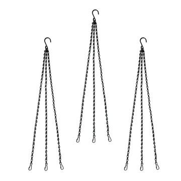 3 szt. Łańcuszki do doniczek balkonowy ogród na dziedzińcu