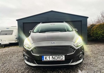 Ford S-Max II Van 2.0 TDCi 180KM 2015 Ford S-Max Bezwypadkowy, FV23, 4x4, KredytLeasing, Titanium, gw.12m gethelp, zdjęcie 3
