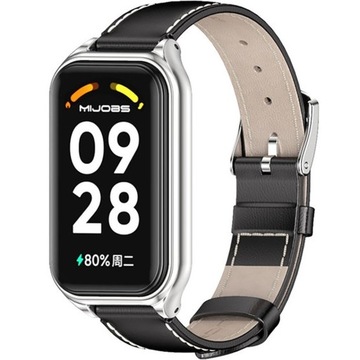 PASEK SKÓRZANY OPASKA DO XIAOMI SMART MI BAND 8 ACTIVE