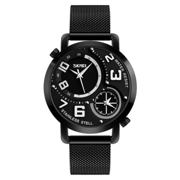 Zegarek męski SKMEI N379b analog bransoleta mesh
