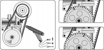 СТРОБОСКОПИЧЕСКАЯ ЛАМПА YATO С РЕГУЛИРУЕМОЙ НАСТРОЙКОЙ ЗАЖИГАНИЯ