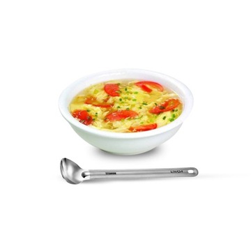Ложка Lixada ТИТАНОВАЯ ЛОЖКА С ДЛИННОЙ РУЧКОЙ ПОХОДНАЯ ЛОЖКА