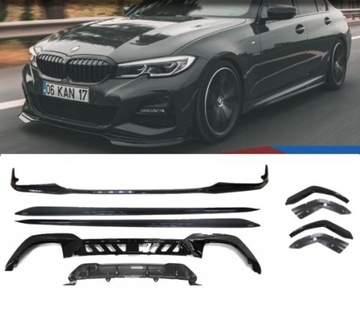 BODY KIT BMW G20 G21 M-PERFORMANCE 340i BLK MATT