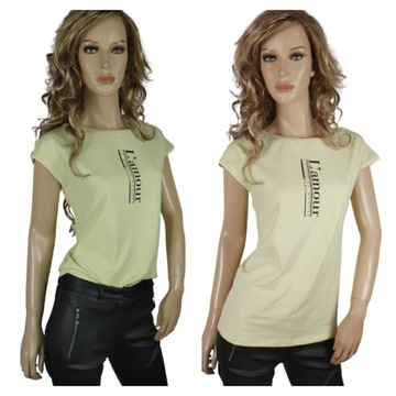 Gładka Bluzka LATYNKA bawełna roz. S-XL