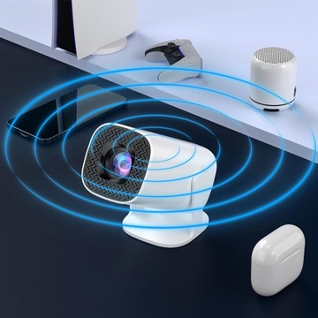 ПОРТАТИВНЫЙ ПРОЕКТОР SMART FULL HD ANDROID WIFI BT HDMI ВЕРСИЯ 2024 ГОДА