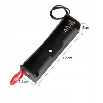 ДЕРЖАТЕЛЬ КОНТЕЙНЕРА КОРЗИНЫ 10 ШТ. ДЛЯ АККУМУЛЯТОРНОГО КОРПУСА 18650