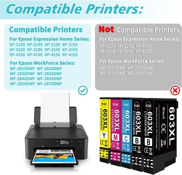 ЧЕРНИЛА ДЛЯ ПРИНТЕРА EPSON 603 XL FENTEC