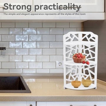 Ажурная 3-х ярусная полка