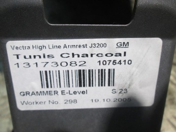 LOKETNÍ OPĚRKA OPEL VECTRA C 1.9 CDTI 13173082