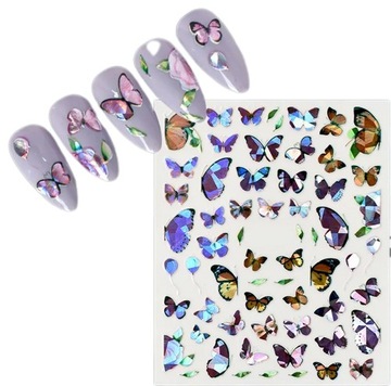 Naklejki Do Paznokci Samoprzylepne Do Zdobień