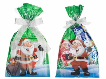 Пакеты полиэтиленовые РОЖДЕСТВЕНСКИЕ сладости 20х35 25 НМК