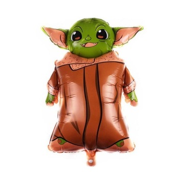 BALON FOLIOWY STAR WARS BABY YODA XXL 80 CM URODZINY