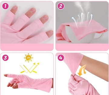 Перчатки защищающие от УФ-излучения лампы Защитная перчатка.