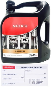 ORYGINAL RENAULT MOTRIO olej 5L RN0720 5W30 DPF
