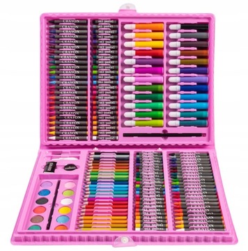 ХУДОЖЕСТВЕННЫЙ НАБОР ДЛЯ РАСКРАСКИ, МАЛКИ 168, ЧЕМОДАН