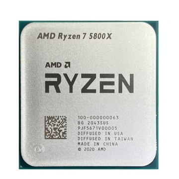 Процессор AMD Ryzen 7 5800X 3,8 ГГц 100-100000063WOF