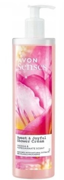 Avon Żel pod prysznic Sweet & Joyful frezja i granat 720ml