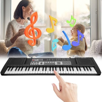 61 klawiszy Przenośne elektroniczne organy dla
