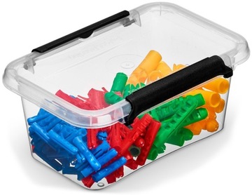 Контейнер Moxom прозрачный с крышкой 500 мл.