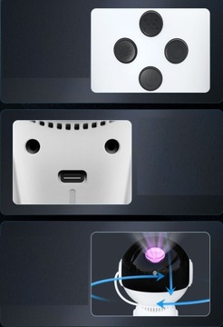 Светодиодная светодиодная лампа Proctor Stars Lamper 360 °