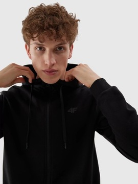 4F МУЖСКАЯ ТОЛСТОВКА С КАПЮШОНОМ, НА МОЛНИИ