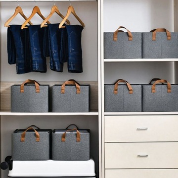Набор организаторов для одежды, гардеробные контейнеры для хранения больших