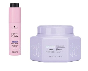 Fibre Clinix Booster Fioletowy + maska Tame