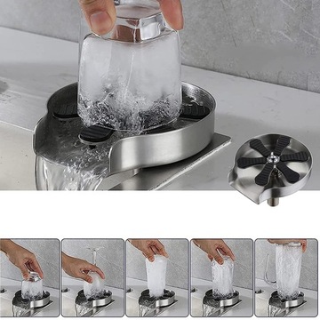 АВТОМАТИЧЕСКАЯ МОЕЧНАЯ МАШИНА ДЛЯ СТЕКЛОВ И КРУЖЕК, НЕРЖАВЕЮЩАЯ СТАЛЬ